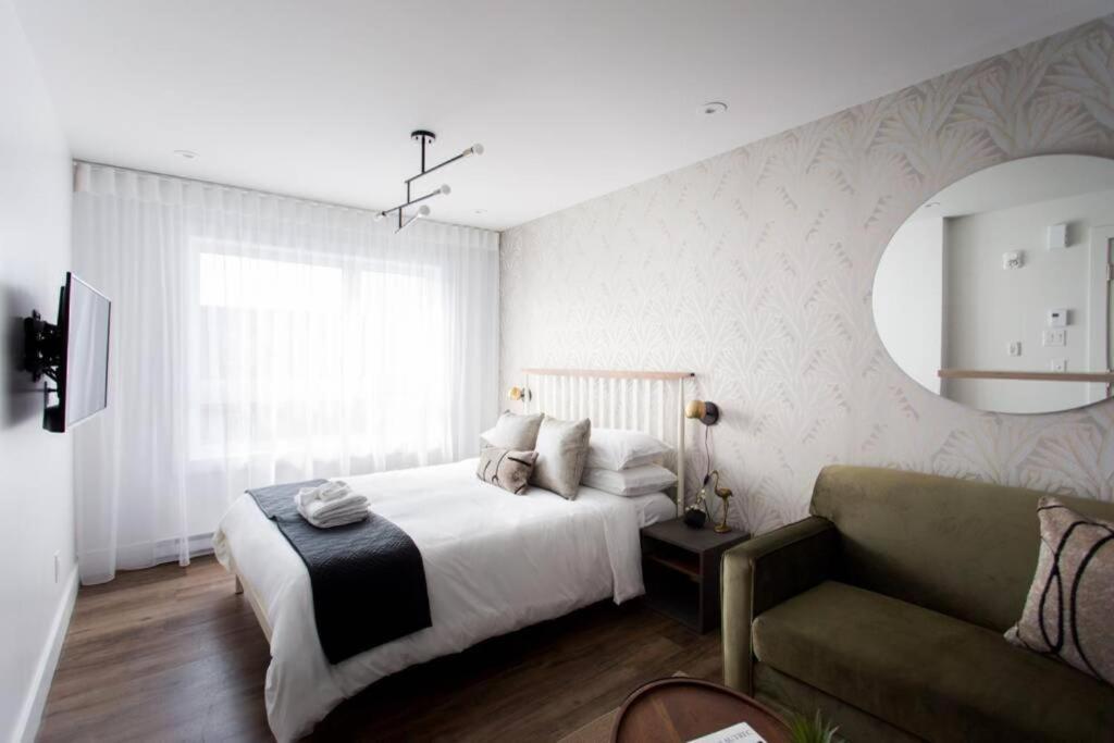 Wonderful Studio In Little Italy With Full Bath By Den Stays Montreal Zewnętrze zdjęcie
